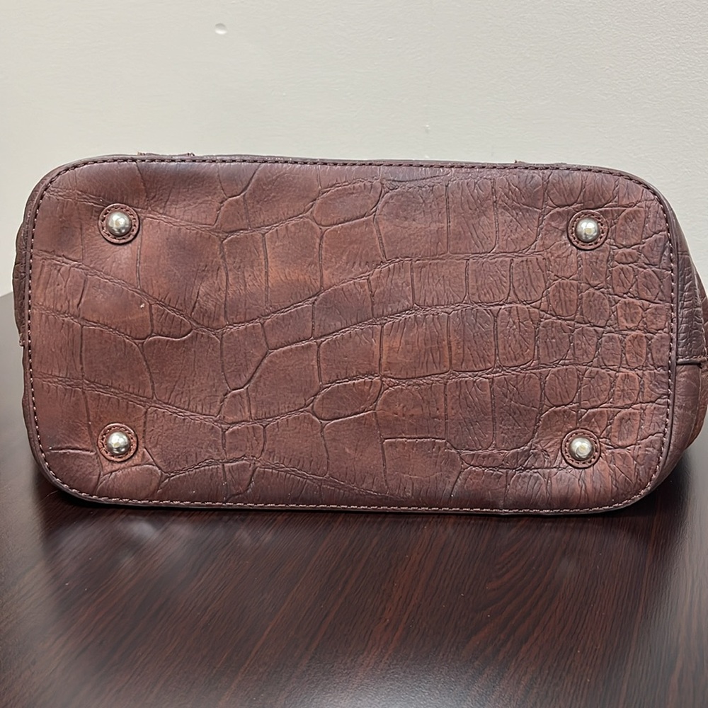 Margot leather tote Brown - Picture 5 of 11